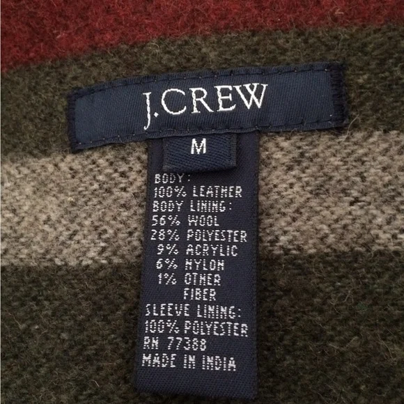 Men’s medium suede J. Crew jacket